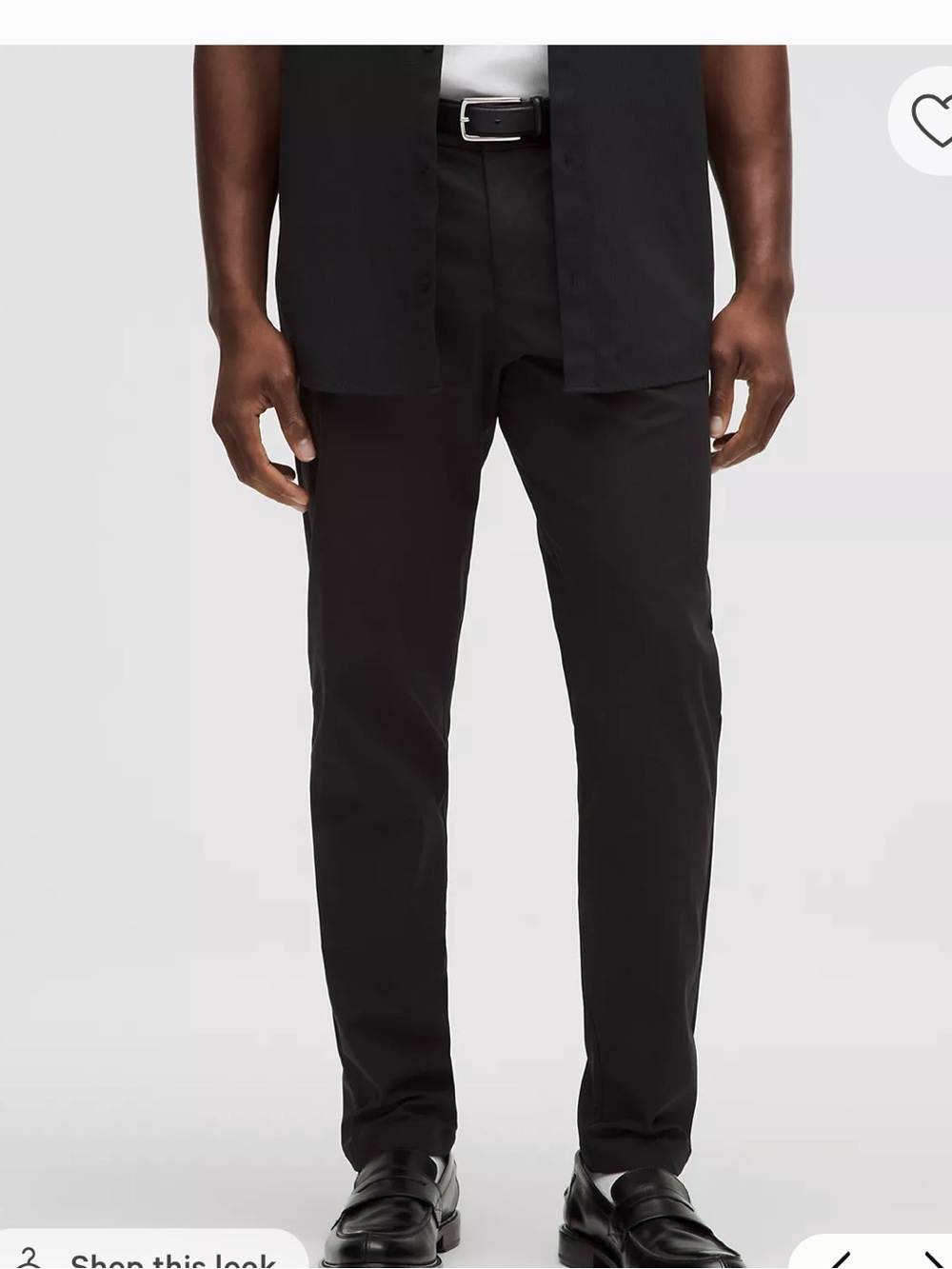 Lululemon ABC Slim-Fit Trousers Pants Men’s Size 35 Athleisure Business Golf